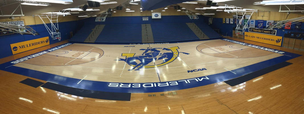 W.T. Watson Gym Basketball Court